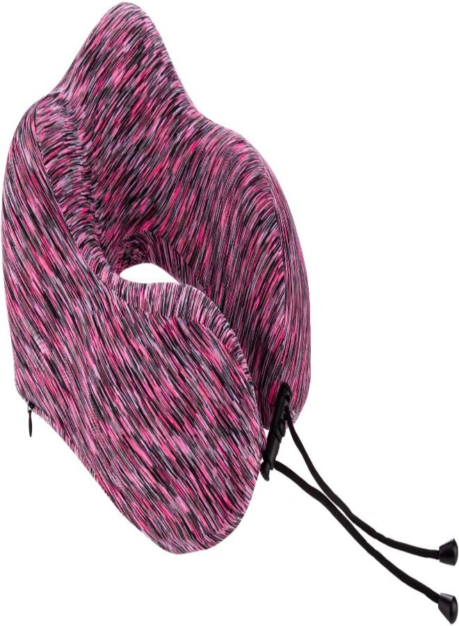 AKDC AKDC Neck Pillow 27Cm X 20Cm X 13Cm Pink, Multicoloured - Image 4