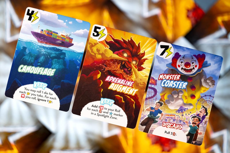 IELLO: King of Tokyo: Duel - Two-Player Board Game, Fun & Tactical Giant Monster Clash Dice Game, Classic Strategy, Family Ages 8+, 2 Players, 20 Min - Image 5