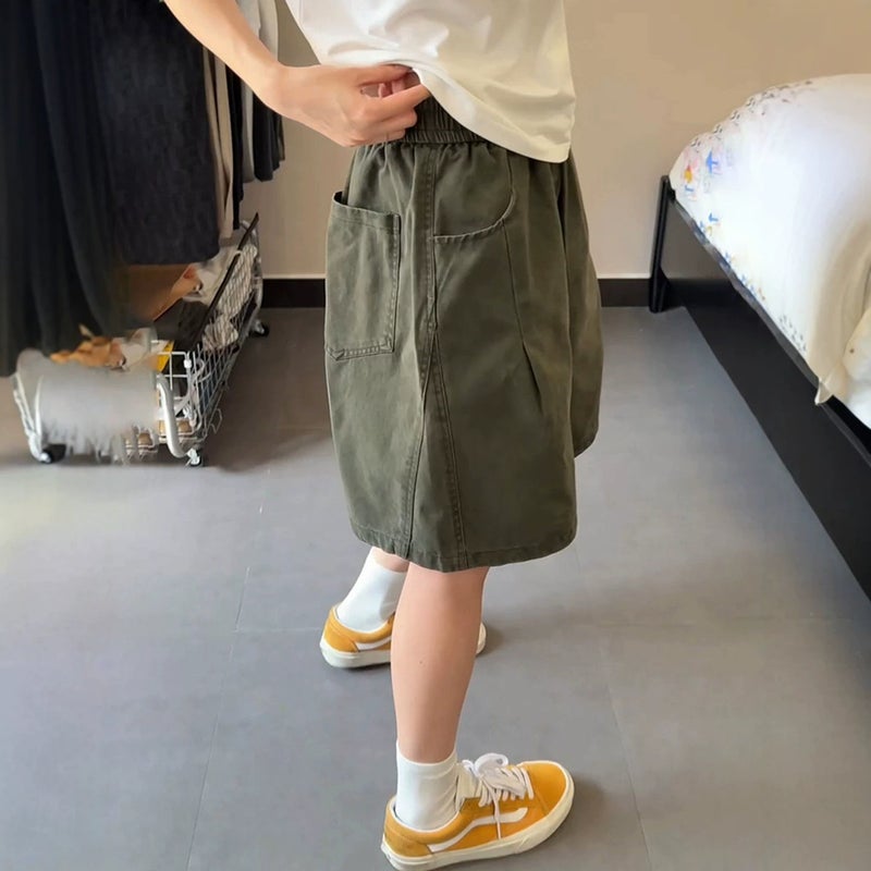 Men's Cotton Cargo Shorts - Image 2