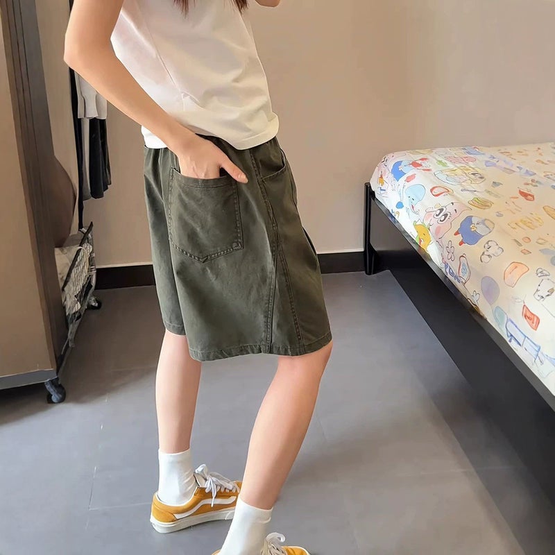 Men's Cotton Cargo Shorts - Image 1