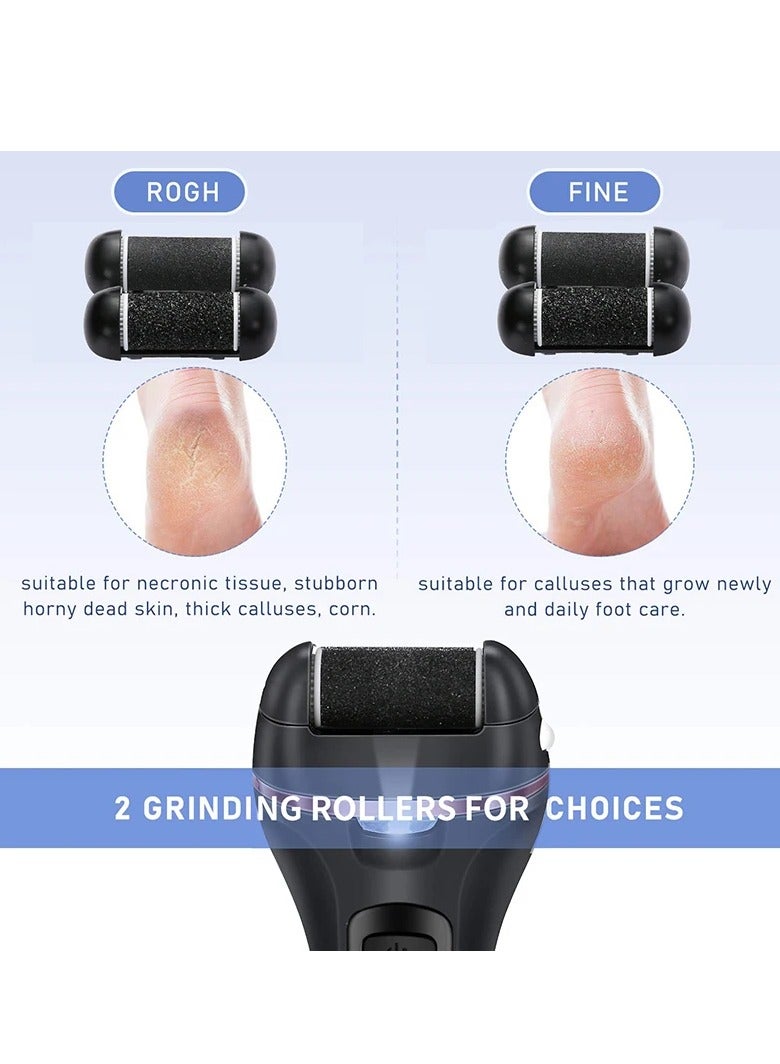 ورق صنفرة كهربائي للقدمين، مزيل مسامير القدمين الكهربائي، جهاز تقشير القدمين الكهربائي، جهاز باديكير، أدوات باديكير - Image 2