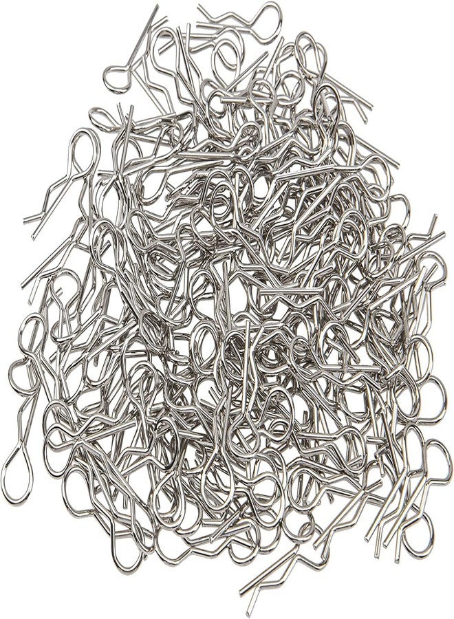 LinsyRC 100pcs Stainless Steel R-Type Car Shell Fixed Body Clip for 1/10 Redcat HPI Himoto HSP ExceedRC Car Truck Buggy - Image 2