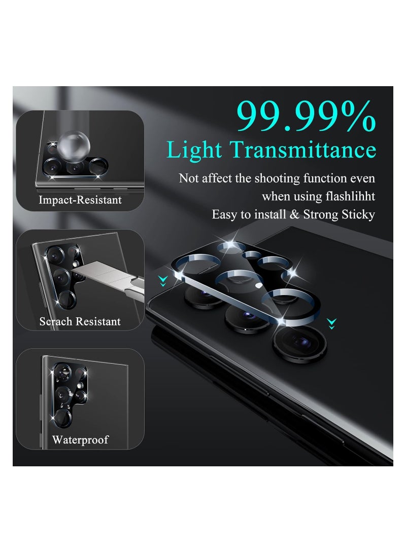 ELTRAZONE ELTERAZONE Privacy Screen Protector for Samsung Galaxy S22 Ultra, Pack of 2 - Image 5