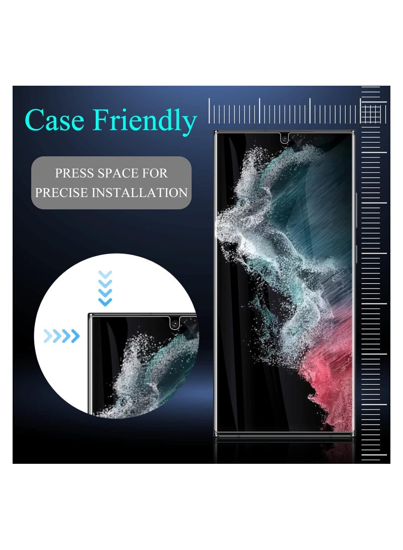 ELTRAZONE ELTERAZONE Privacy Screen Protector for Samsung Galaxy S22 Ultra, Pack of 2 - Image 4