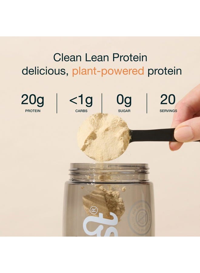 Nuzest Pea Protein Powder - Clean Lean Protein, Premium Vegan Plant Based Protein Powder, Dairy Free, Gluten Free, GMO Free, Protein Shake, Wild Strawberry, 20 Servings, 1.1 lb - Image 2