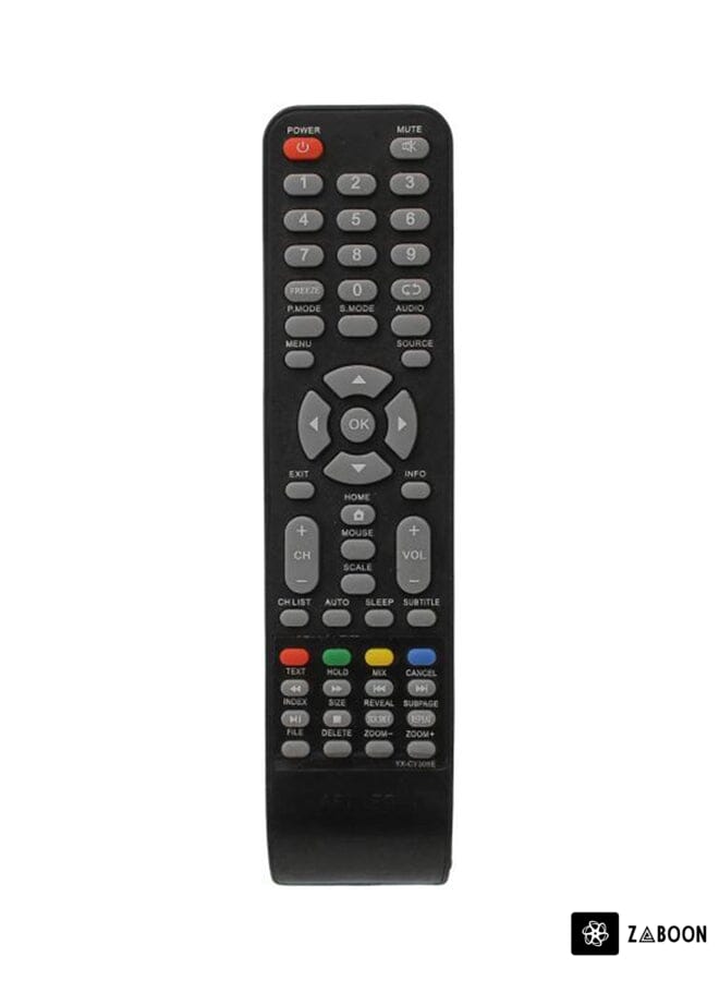Zaboon Remote Control For Arion Screen Black