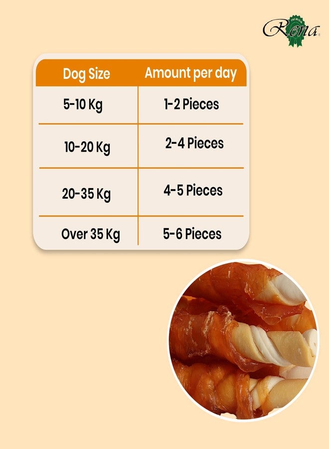 Rena’s Love Chicken Wrapped Double Sticks Dog Treats | High Protein, Low Fat, Natural Chicken Snacks | Long-Lasting Chew Treats for Dogs of All Breeds & Sizes, 438g (Pack of 3) - Image 5