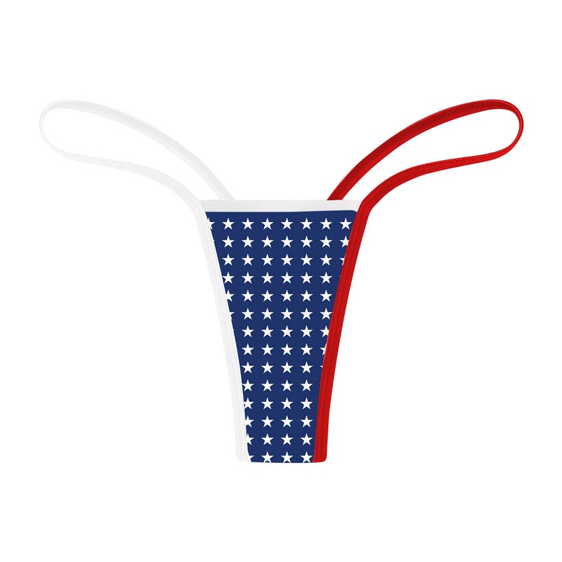 ETAOLINE Women's Low Rise Micro Back G-string Tiny Thong Panty - Image 5