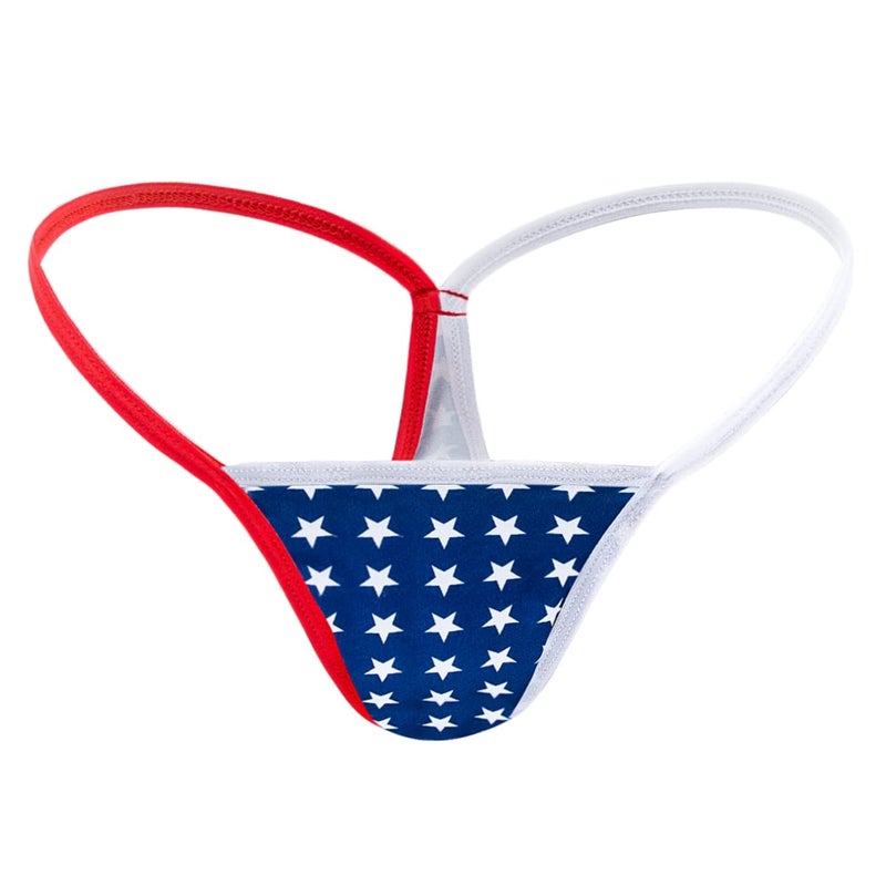 ETAOLINE Women's Low Rise Micro Back G-string Tiny Thong Panty - Image 1