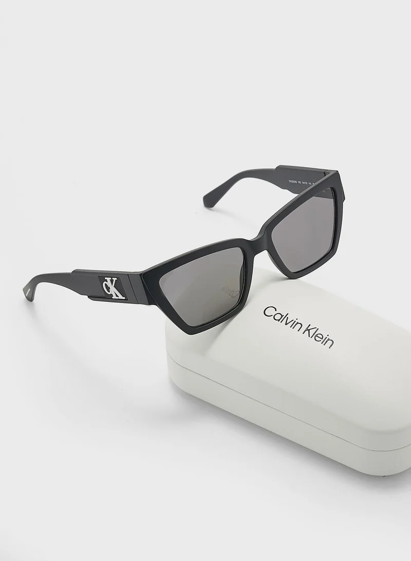 Calvin Klein Jeans Cat Eye Shape Sunglasses