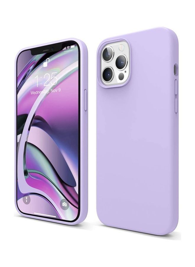 3 Layer Shockproof Cover Case For iPhone 12/12 Pro Lavender - Image 1