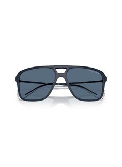 Armani Exchange Full Rimmed Aviator Sunglasses 0AX4150SU 59 818180  - Image 2