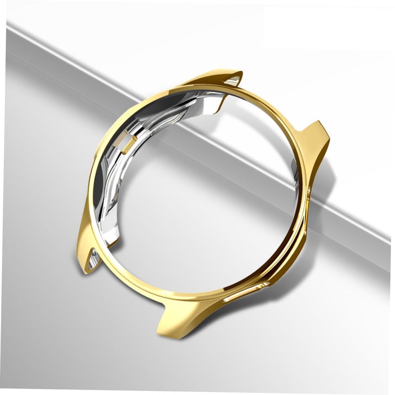 Golden TPU Protective Case for Smartwatch Shock Resistant Cover Stylish Design - Image 3
