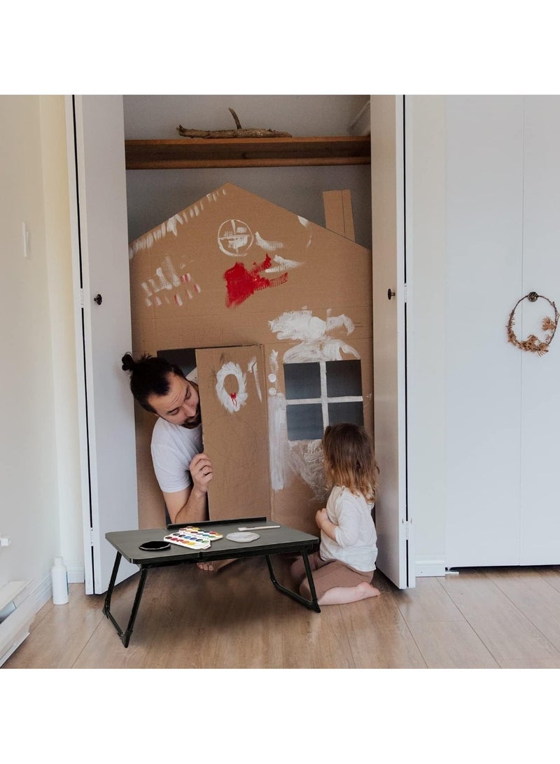 مكتب خشبي قابل للتعديل للكمبيوتر المحمول مثالي للدراسة والقراءة - Image 5