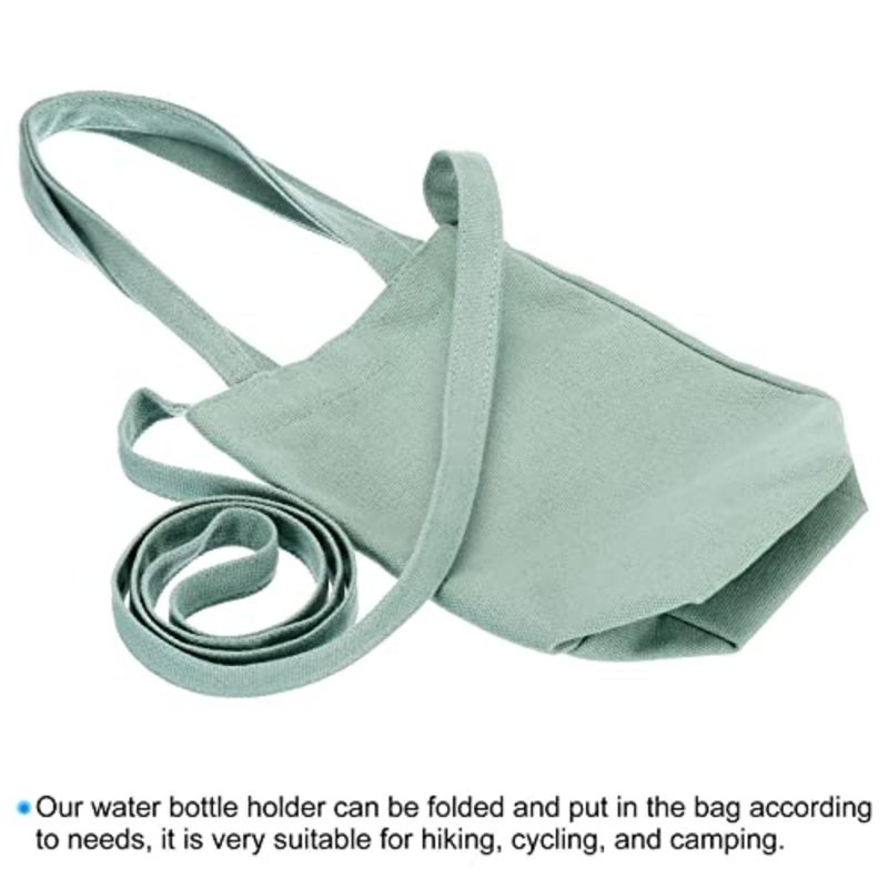 Water Bottle Holder, Water Bottle Carrier with Strap Wide-Open Water Bottle Sleeve for Camping, Fishing - Image 4