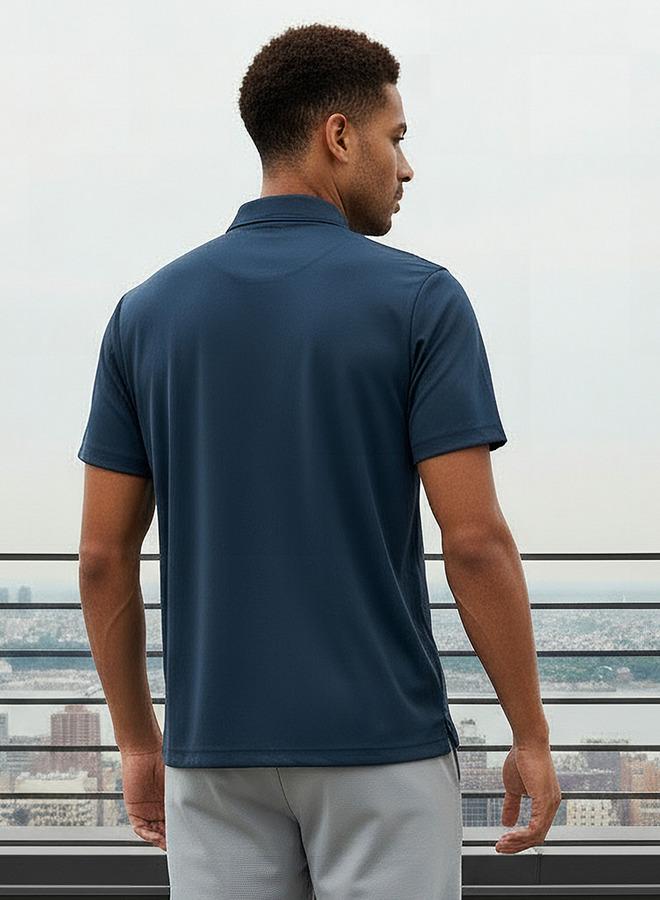 Active Men Stretchable Performance Polo T-shirt - Image 3