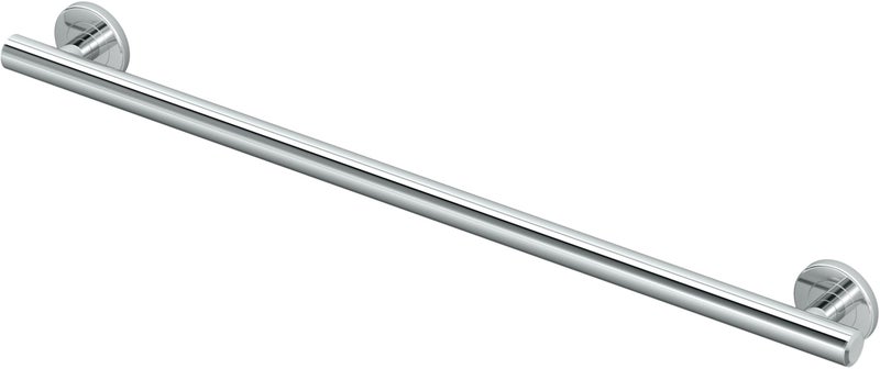 Gatco 856A Latitude II 30 Grab Bar ChromeADA Compliant Wall Mount Stainless Steel 30 Safety Grab Bar for Bathroom
