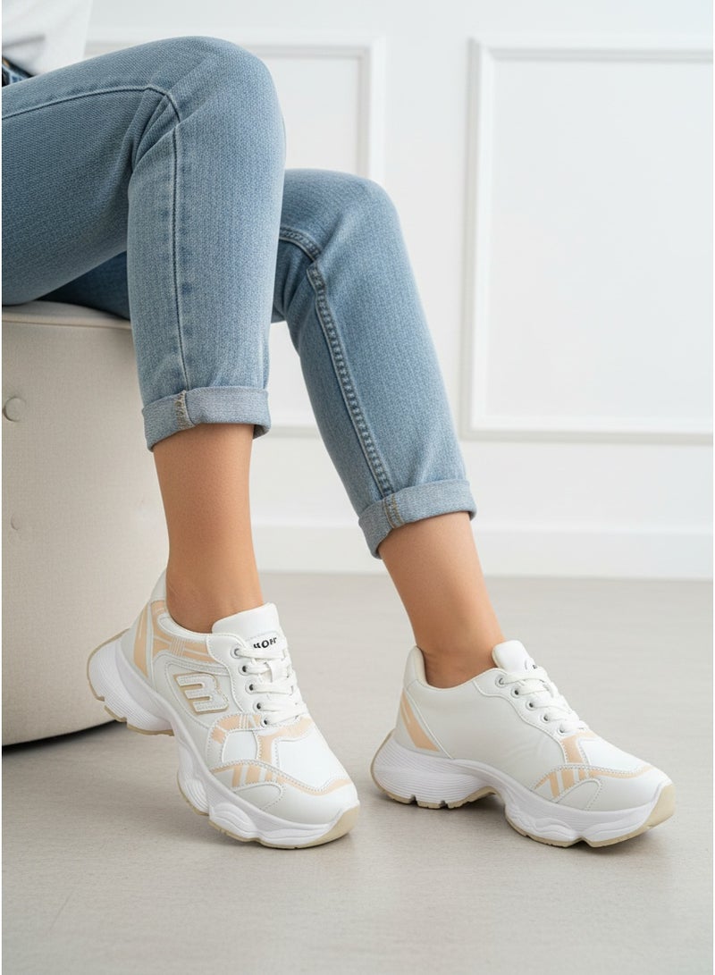 فيبراندا سنيكرز عصري بتصميم ضخم يمنح إطلالة مميزة L-1089 - Image 1