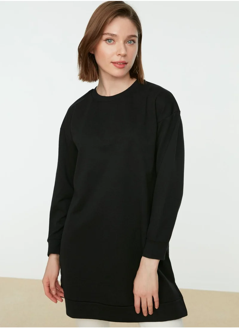trendyol Crew Neck Knitted Sweatshirt