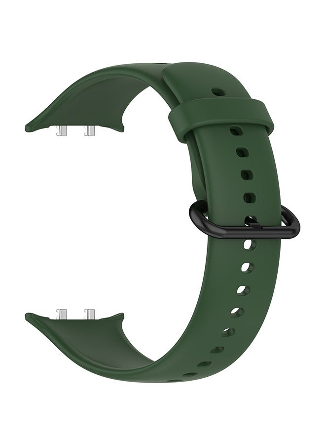 Beauenty 3 Piece Honor Watch 5 Silica Gel Replacement Band，Silicone Adjustable Replacement Wristband Sport Bands Strap for Honor Watch 5 Smartwatch Accessories(Black/Blue/Green) - Image 3