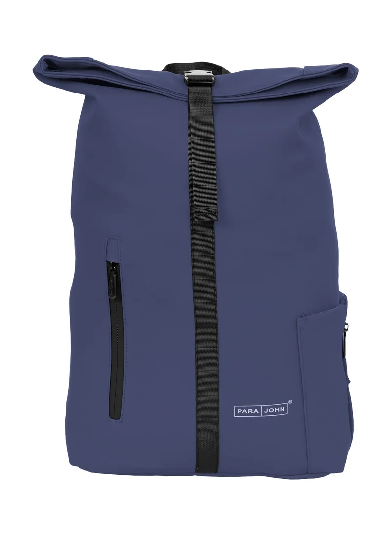 بارا جون Parajohn UrbanShift 17 Inch Laptop Backpack | Stylish PU Coated Polyester Travel Backpack for Men