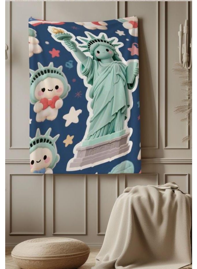 general Baby and children's cartoon flannel thin blanket (warm and comfortable, suitable for sleep, game use) 70cm*100cm - 1034 - Image 4