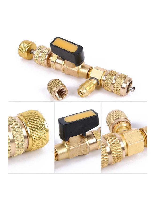 Household R410 R22 Valve Core Remover Installer Tool Gold 15 x 3 15cm - Image 4