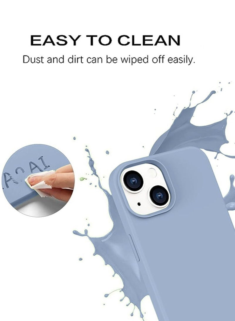 iPhone 15 Mobile Case Cover,Soft Liquid Silicone Protection Anti-Scratch Shockproof Accessories Slim Protective Back Cover with Comfortable Hold Touch Feeling and Anti-fingerprint - Image 3