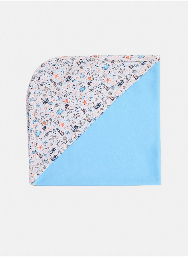 Junior Baby Boys Printed Blanket  - Image 1