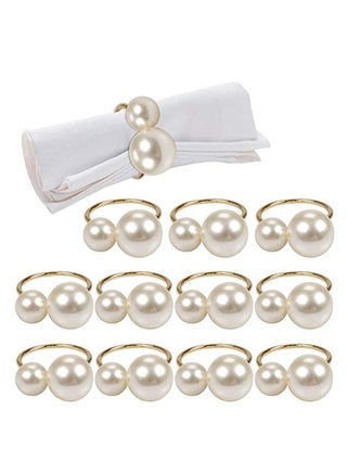 Elegant Pearl Napkin Ring for Special Occasions, Perfect for Family Gatherings, Weddings, and Dinner Decorations in Gold - pzsku/Z607A6BBD04DD7D6645A6Z/45/_/1723112623/355ea101-dec3-4bf5-8cdc-377e37a2b08f