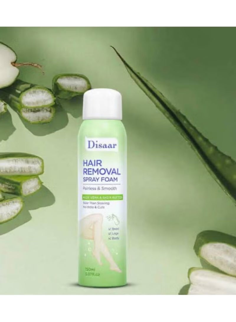 Disaar Hair Removal Spray with Aloe Vera and Vitamin E - Image 2