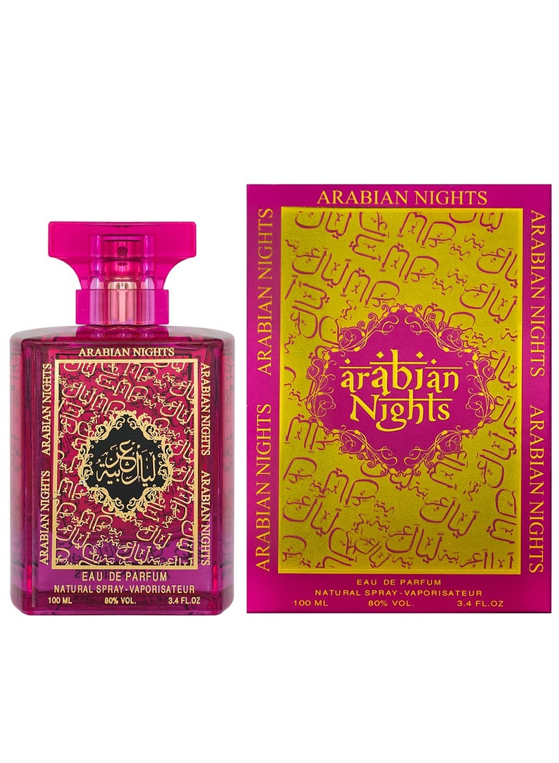 mahabub Arabian Nights Pink From mahabub perfume 100ML - Image 3
