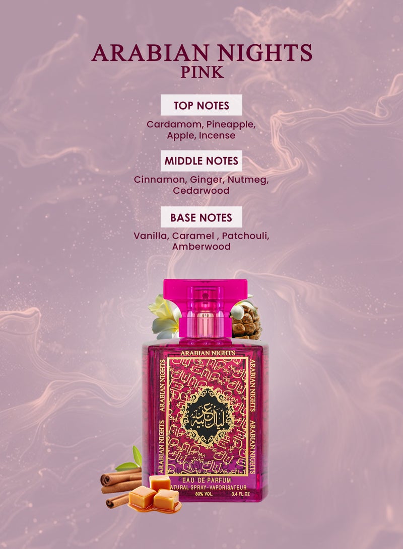 mahabub Arabian Nights Pink From mahabub perfume 100ML - Image 2