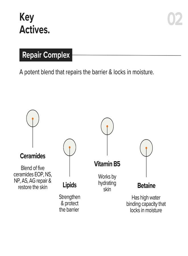 Minimalist Barrier Repair Face Moisturizer with Vitamin B12 Complex 5.5% with Ceramides for All Skin Types | Strengthens Skin Barrier, Boosts Hydration, Soothing, Lightweight Gel Texture | 10 gm - Image 3