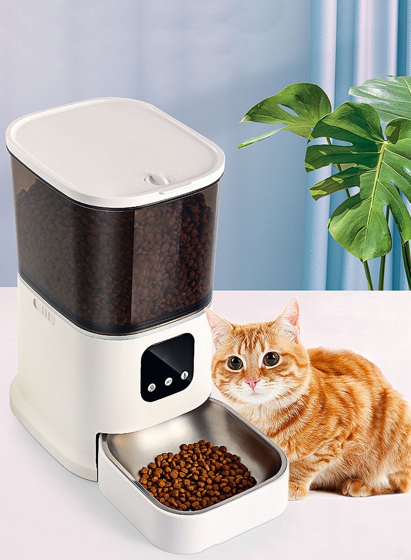 Kidle Automatic Cat Feeder Pet Feeder with APP Control Pet Food Dispenser for Cat - Image 2