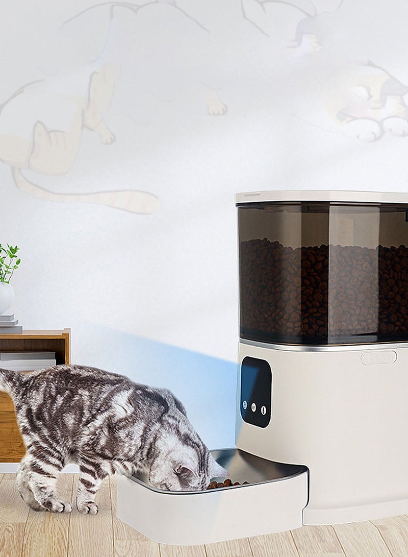 Kidle Automatic Cat Feeder Pet Feeder with APP Control Pet Food Dispenser for Cat - Image 4