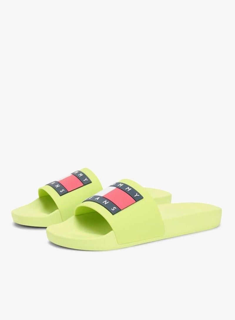 TOMMY JEANS Flag Badge Pool Slides - Image 1