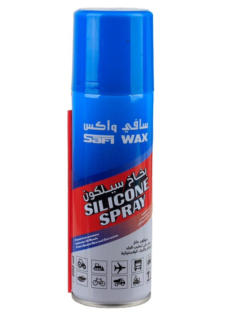 Safi WAX Specialist Silicon Lubricant Spray 200 ml  - Image 1