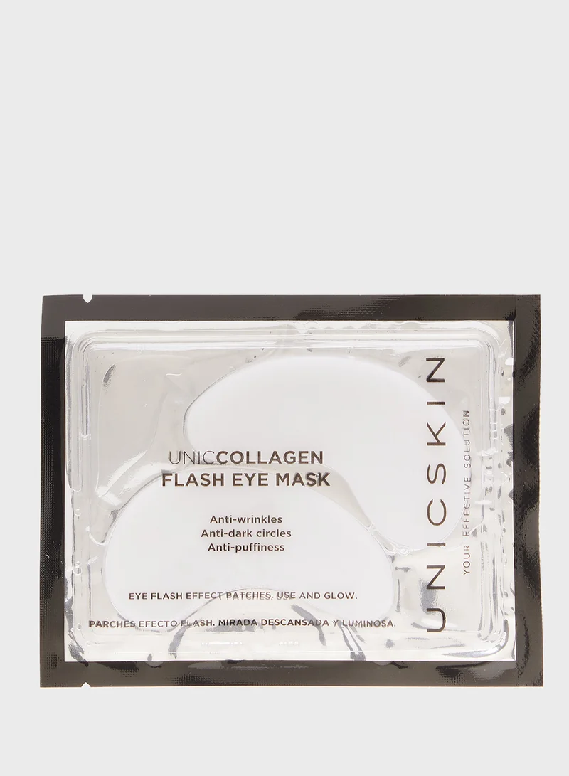 يونيك سكين UNICCOLLAGEN EYE FLASH MASK 10X2 PATCHS