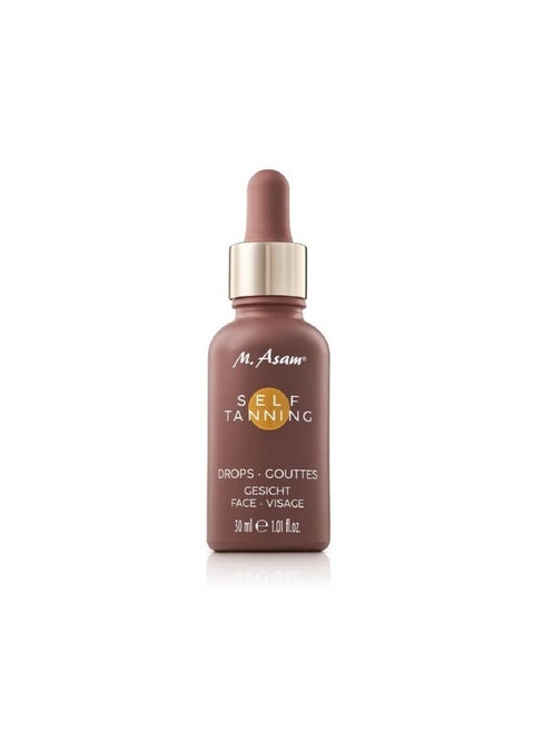 Sun Self Tanning Drops (1.01 Fl Oz) - Liquid Self-Tanning Concentrate With Dropper To Mix With Face Care, Tanner With Gradual Tan Intensity & Sunless Bronzer Result, With Aloe Vera & Dha.