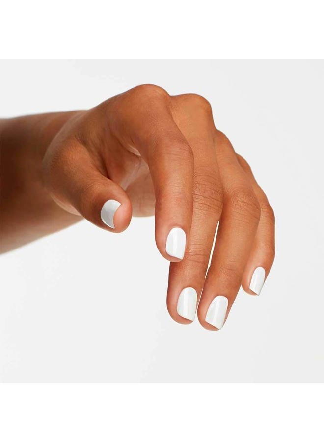 OPI Powder Perfection Alpine Snow | Opaque Soft White Crème Nail Dipping Powder | Acrylic Alternative - Image 4