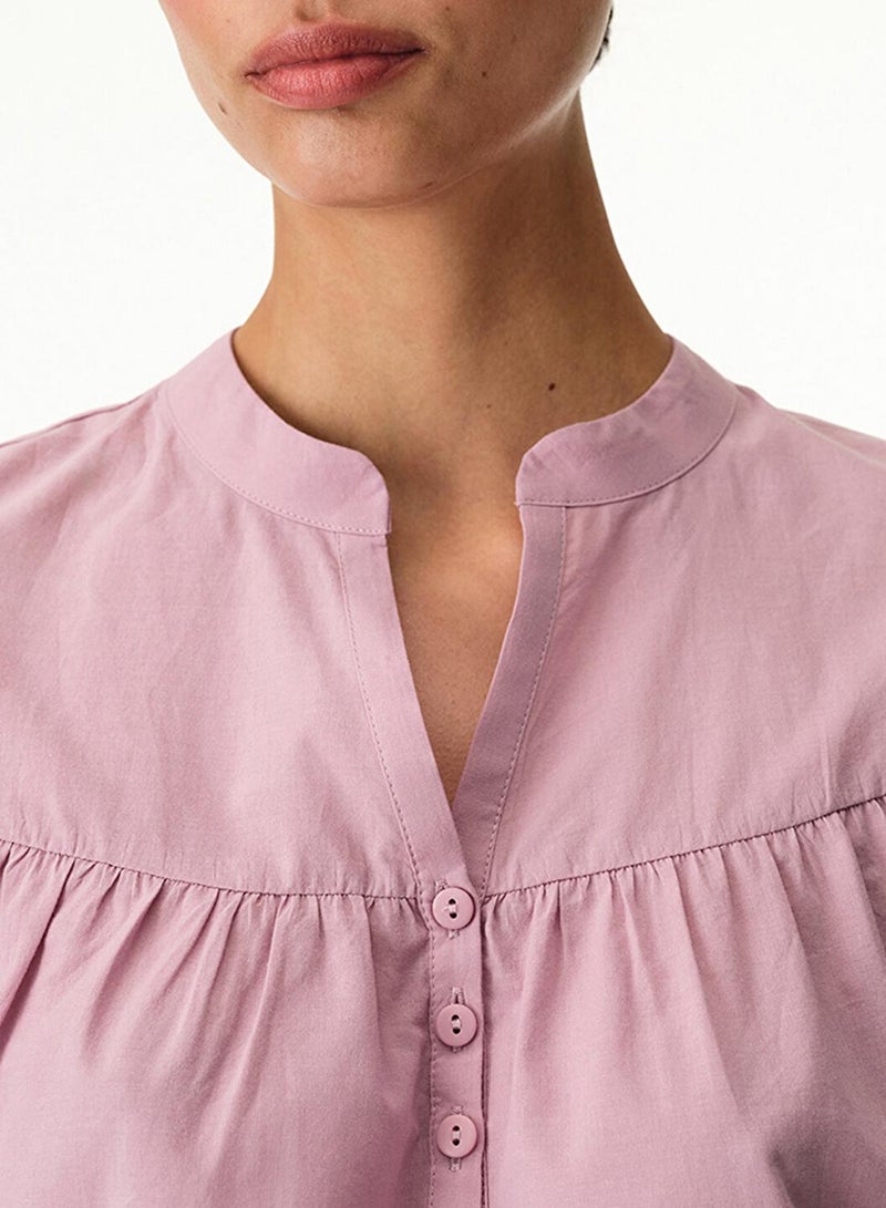 Penti Women's Cotton Lounge Petal Shorts Sleeve Tank & Shorts Set - Rose - Image 4