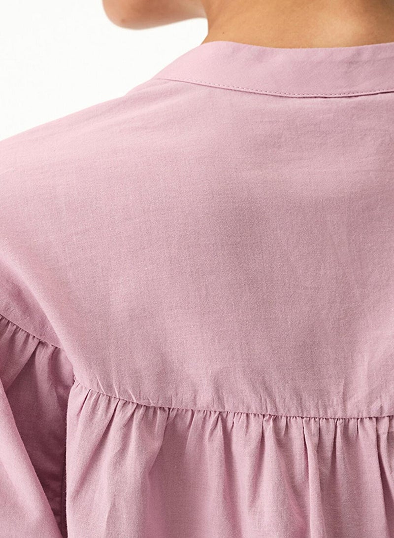 Penti Women's Cotton Lounge Petal Shorts Sleeve Tank & Shorts Set - Rose - Image 3