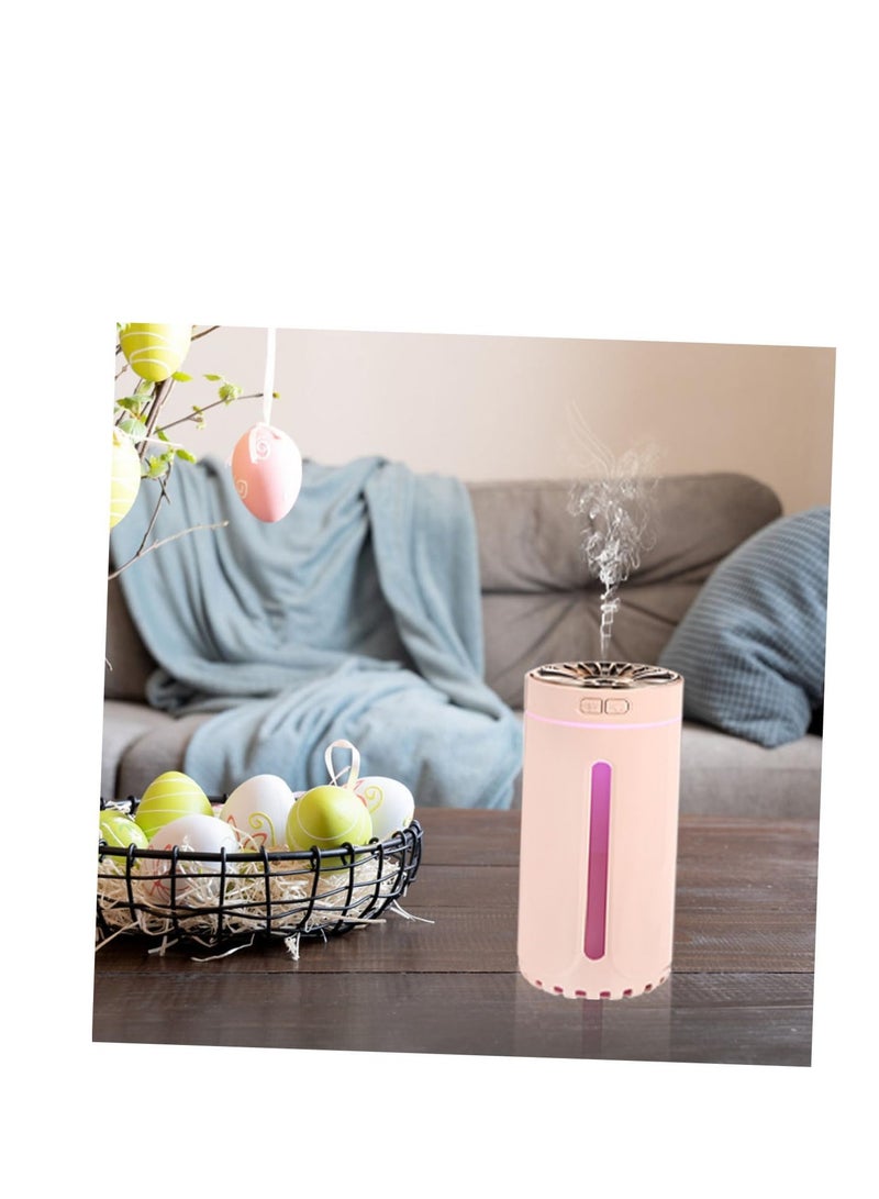 2 in 1 Aromatherapy Humidifier Mini Portable USB Car Humidifier with Battery for Baby Room, Bedroom, Home, Plants, Office, Car with Colorful Night Light 300ml - Image 2