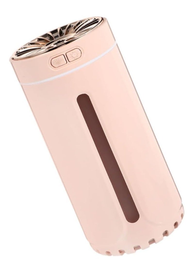 2 in 1 Aromatherapy Humidifier Mini Portable USB Car Humidifier with Battery for Baby Room, Bedroom, Home, Plants, Office, Car with Colorful Night Light 300ml - Image 3
