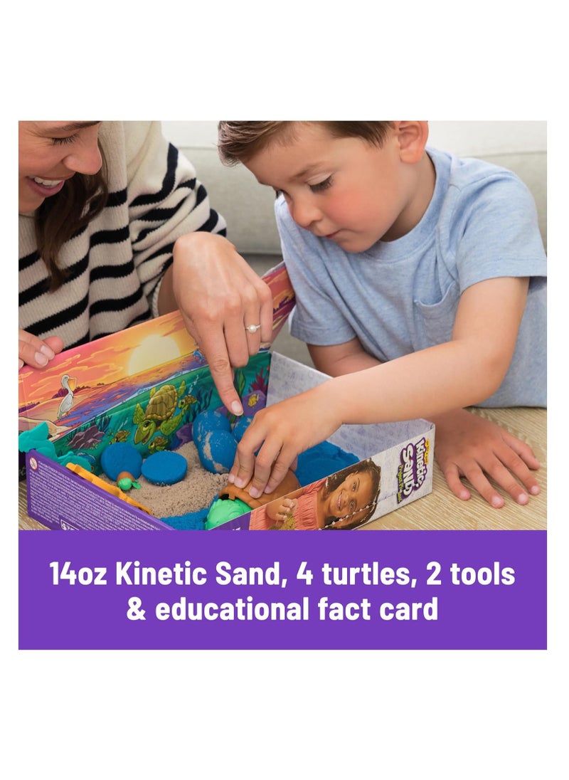 Kinetic Sand, Project Planet Turtle Beach with 396g Play Sand, Tools & Moulds, Sustainably Minded Materials, Sensory Toys for Kids Aged 3+ - pzsku/Z607B2FD59B6C0B63B428Z/45/_/1734786762/3c1d2c86-28cf-4976-bab3-6e79e9efd337