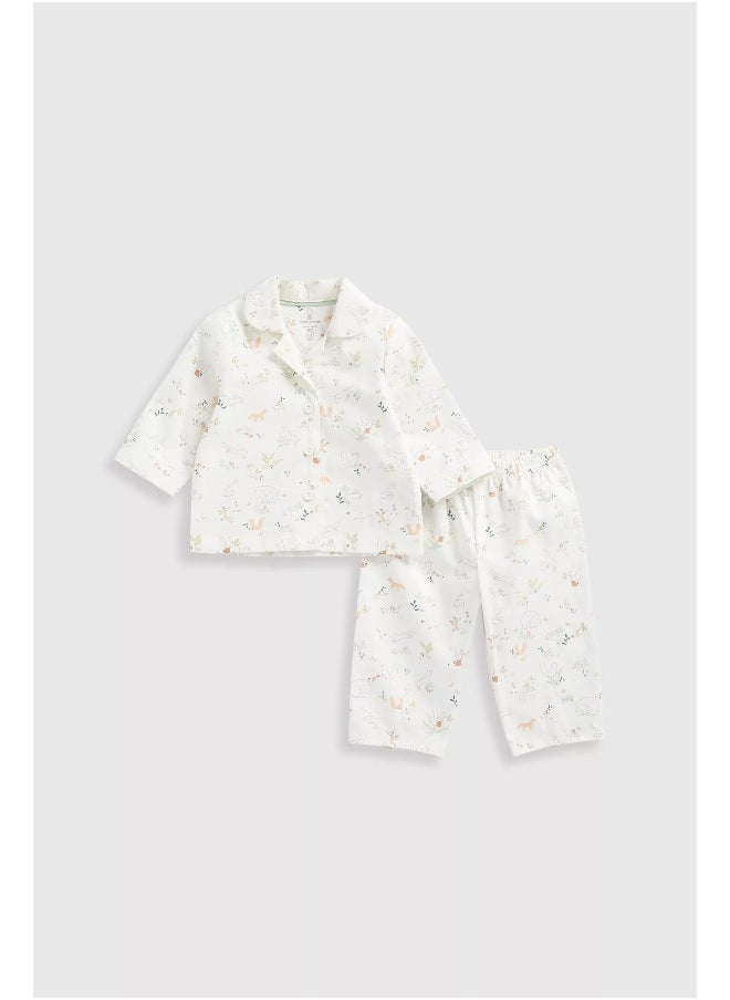 mothercare - My First Woven Baby Pyjamas - Image 1