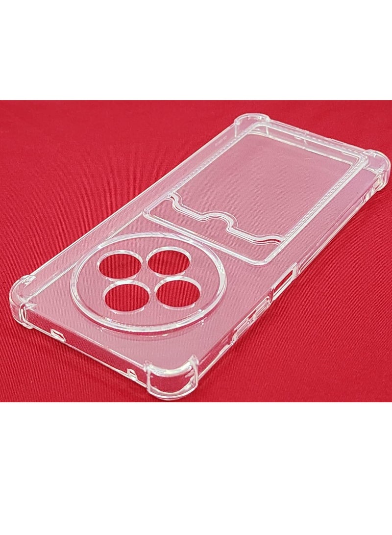 جراب محفظة شفاف لهاتف اوبو رينو 12 اف Oppo Reno 12F - Image 1