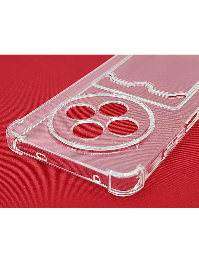 جراب محفظة شفاف لهاتف اوبو رينو 12 اف Oppo Reno 12F - Image 2