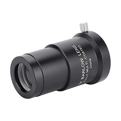 Serounder 1.25-inch 3X Lens Optical Glass Multi Coated Wide View Telescope Monocular Eyepiece Lens for Standard Telescope Astronomy Eyepiece - Image 5